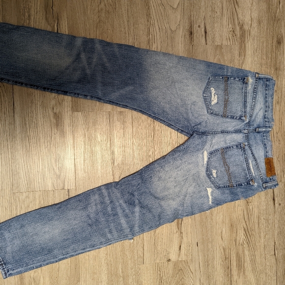 10/10 Ralph Lauren distressed "boyfriend" jeans, size 25, gorgeous! - Picture 4 of 7
